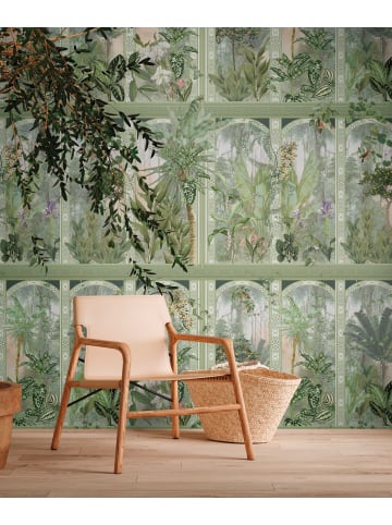 A.S. Création Tapete Secret Garden in Grün-Nuancen