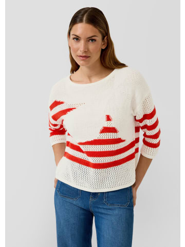 s.Oliver Strickpullover in 32X3_mohnrot