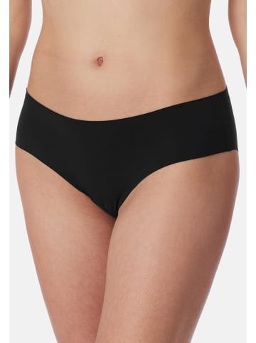 Schiesser Panty Invisible Light in Schwarz / beige