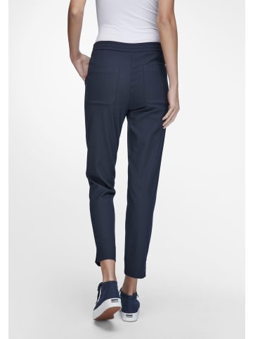 WALL London 7/8-Hose Ankle-length jogger style trousers in MARINE