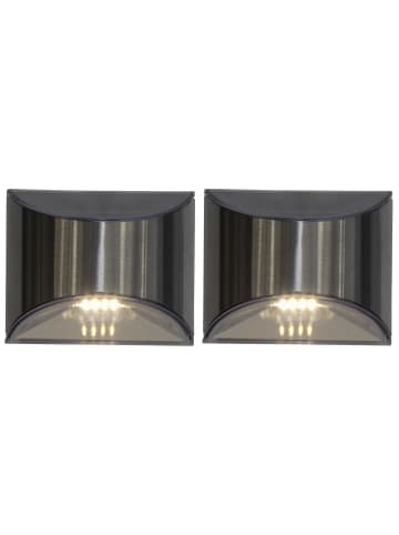 STAR Trading Solar-Wandleuchte Wally 2er-Set