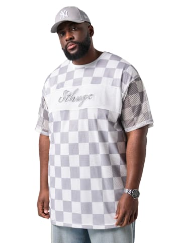 STHUGE Kurzarm T-Shirt in schneeweiß