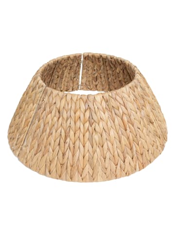 Feeric Lights Geflochtene Weihnachtsbaumständerabdeckung in Gelb, (B) 56 x (H) 22 x (L) 56 cm