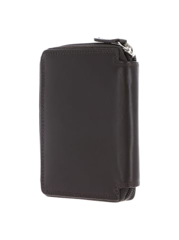 Golden Head Polo Geldbörse RFID Schutz Leder 12.5 cm dunkelbraun
