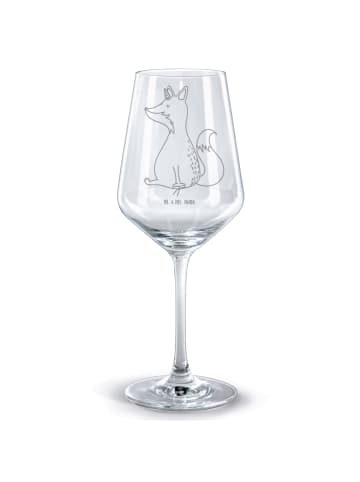 Mr. & Mrs. Panda Weinglas Einhorn Wunsch ohne Spruch in Transparent