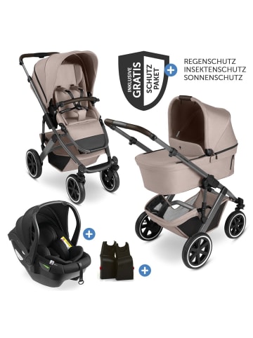 ABC-Design 3in1 Kinderwagen-Set Salsa 5 Air in beige
