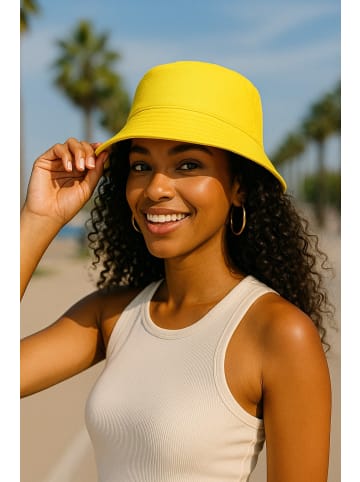 Reichstadt Damen Regular Fit Anglerhut 56-58cm in Yellow