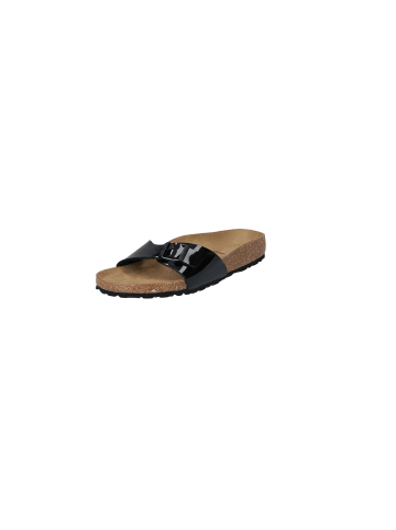 Birkenstock Pantoletten Madrid Big Buckle in black