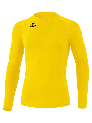 erima Athletic Longsleeve Funktionsunterwäsche in gelb