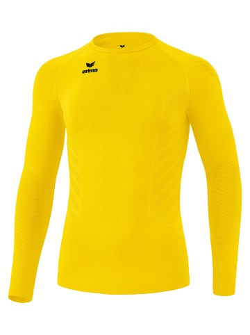 erima Kinder Athletic Longsleeve Funktionsunterwäsche in gelb