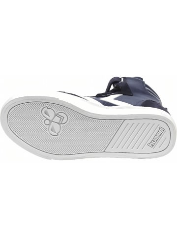 Hummel Kinder Sneaker "Slimmer Stadil High Jr" in Blau