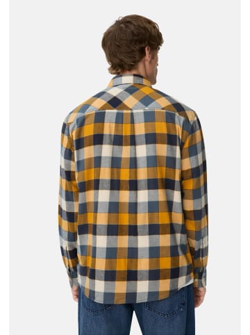 Camel Active fleXXXactive® Langarmhemd aus leichtem Flanell in Gelb