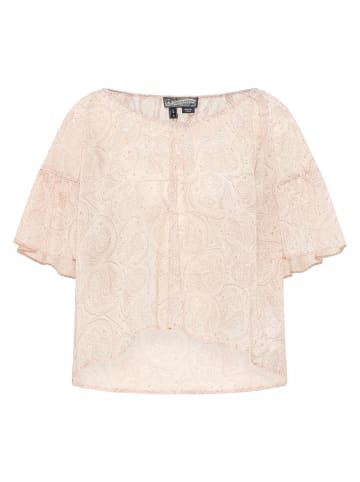 DreiMaster Vintage Damen Blusenshirt in Rosa Mehrfarbig