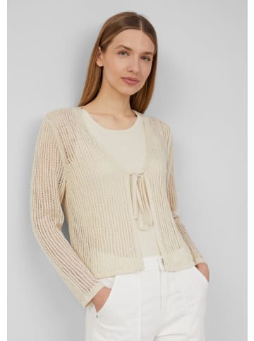 s.Oliver Strickjacke langarm in Creme