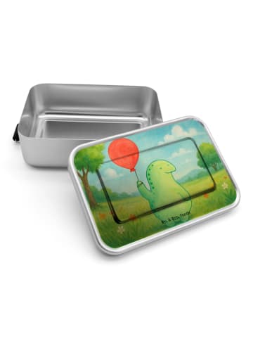 Mr. & Mrs. Panda Lunchbox Schildkröte Luftballon Design ohne Spruch in Weiß