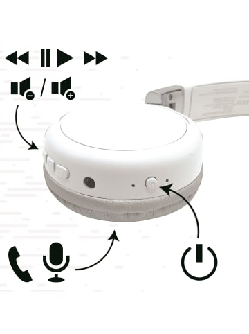 Lexibook Acoustix 2-in-1 Bluetooth® & Kabel-Kopfhörer faltbar