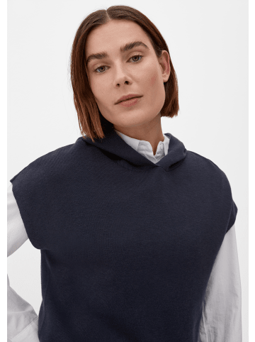 s.Oliver Strickpullover kurzarm in Blau