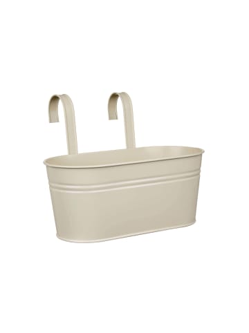 Butlers Hängetopf  B 33 x T 16cm ZINC in Beige