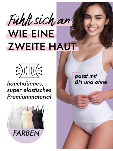 Skin Wrap Unterhemd in Weiß