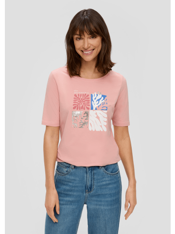 s.Oliver T-Shirt kurzarm in Pink