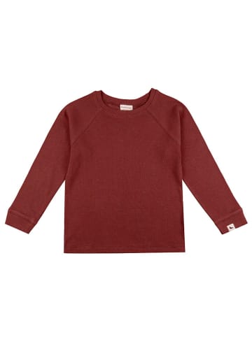 Turtledove London Shirt Langarm Organic Collection in rot