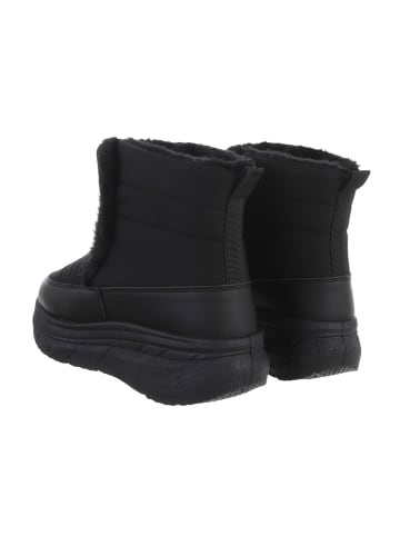 Ital-Design Stiefelette in Schwarz