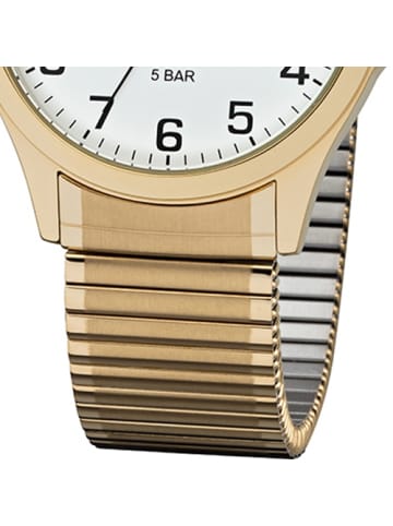 Regent Armbanduhr Regent Zugarmband gold mittel (ca. 39mm)