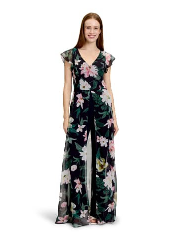 Vera Mont Jumpsuit kurzarm in Dark Blue/Rosé
