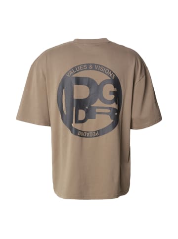 PEGADOR PEGADOR PEGADOR Fullam Oversized T-Shirts in washed dust brown