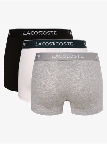 Lacoste Boxershorts in grau schwarz - 0002
