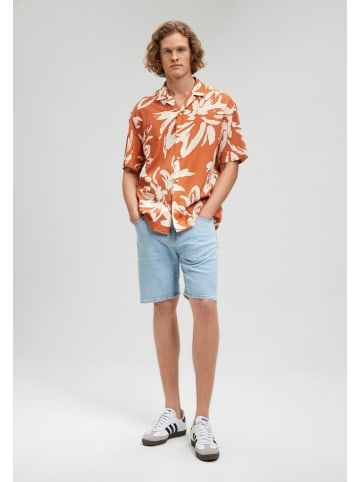 MAVI Kurzarm FreizeitHemd für Herren in orange