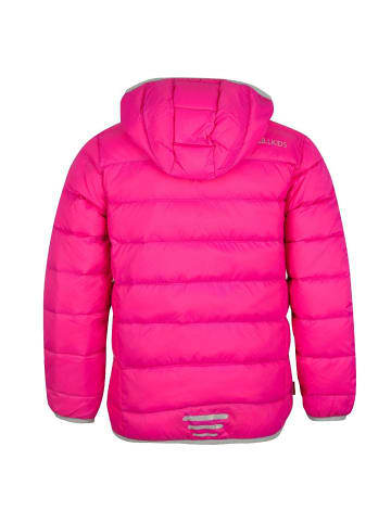 Trollkids Jacke "Dovrefjell" in Pink / Silbergrau