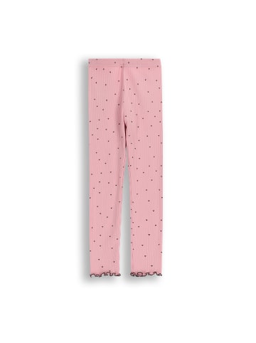 Coccodrillo Rippstrumpfhosen mit langem Bein in rosa