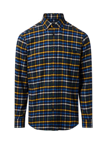 Andrew James Hemd in marine gelb