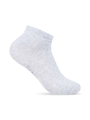 U.S. Polo Assn. U.S. POLO ASSN. Herren Kurzsocken Sneacker-Socken 6-er Pack P055 in Grau Meliert