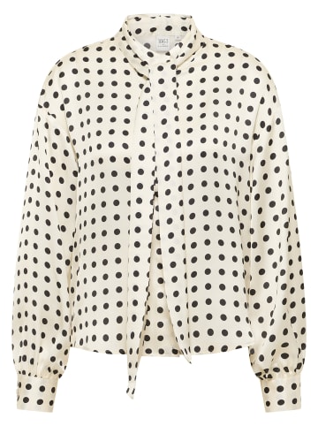 Eterna Bluse OVERSIZE FIT in weiß/schwarz