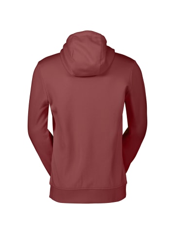 SCOTT M TECH ZIP HOODY in Rot