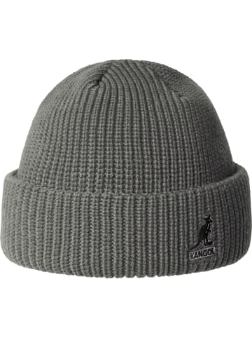 kangol Strickmütze in grau