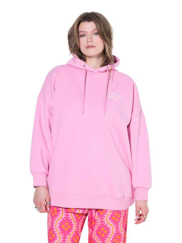 Studio Untold Sweatshirt in hell pink
