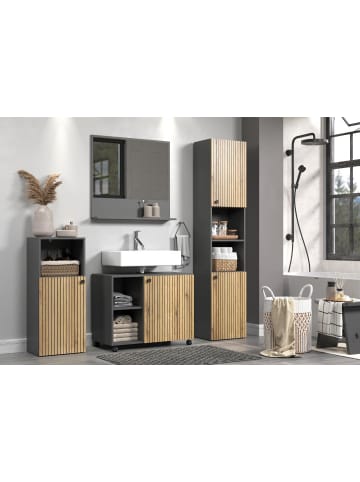 ebuy24 Antrazit 80 x 14 cm