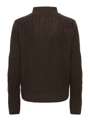 JDY Strickpullover in Coffee Bean
