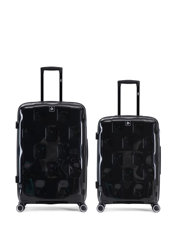 OBAGO 2 tlg. Kofferset AQUILA in Schwarz (97L/64L)