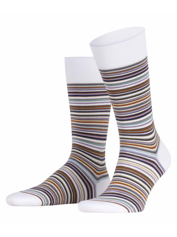 Falke Socken Microblock in White-mix