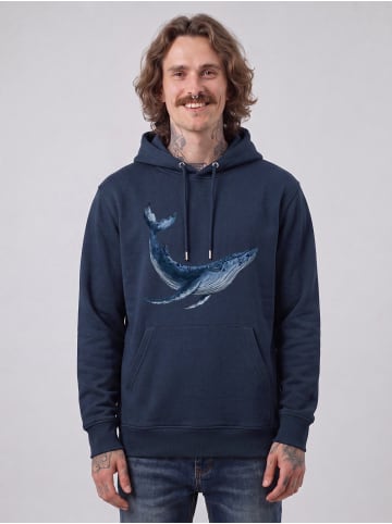 wat? Apparel Sweatshirt Wal in Dunkelblau