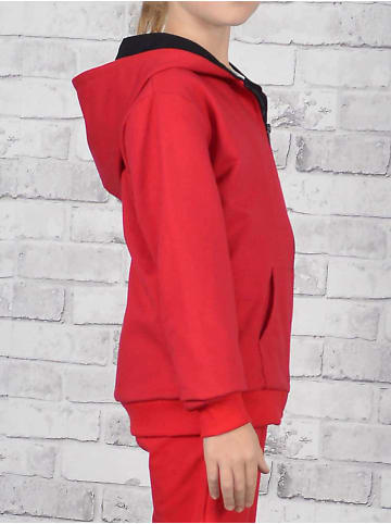 Kmisso Sweatjacke in Rot