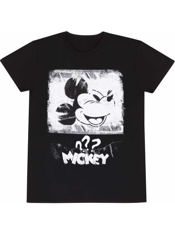 Disney Mickey Mouse T-Shirt in Schwarz