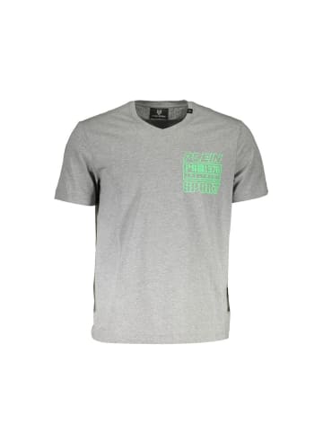 Plein Sport Grau Baumwolle Herren T-Shirt
