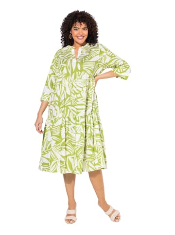 Ulla Popken Midikleid in grasgrün