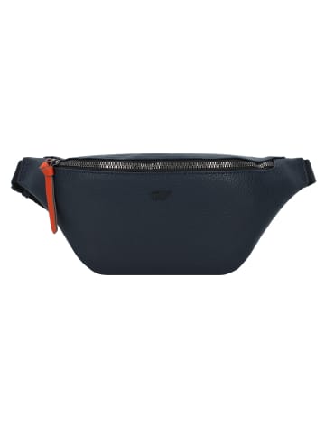 Braun Büffel Novara Gürteltasche Leder 31 cm in dunkelblau