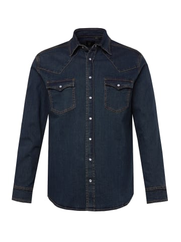 JP1880 Hemd in denimblau
